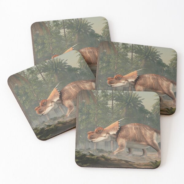 Item preview, Achelousaurus in a Jungle designed and sold by Daniel Eskridge.