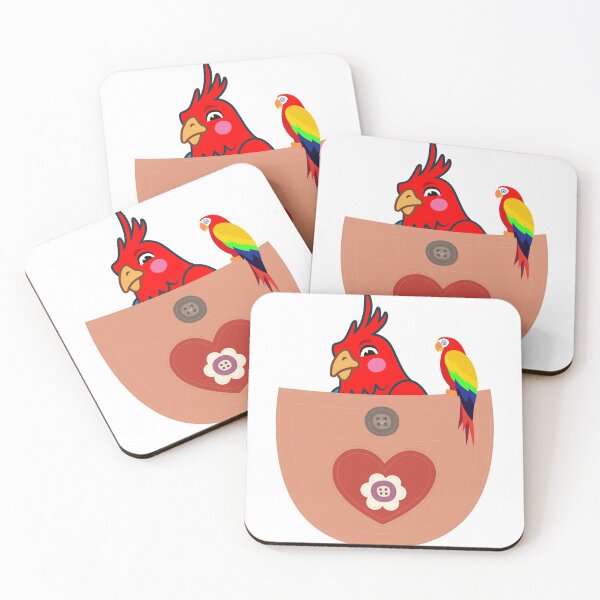 Item preview, Extremely Cute Parrot In Your Front Pocket designed and sold by Mohamedprf.