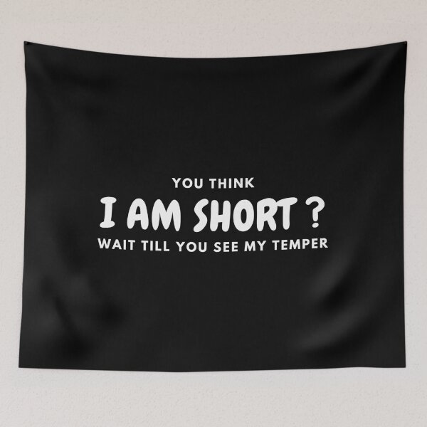 Item preview, Short Temper Short Friends designed and sold by Palash Jain.
