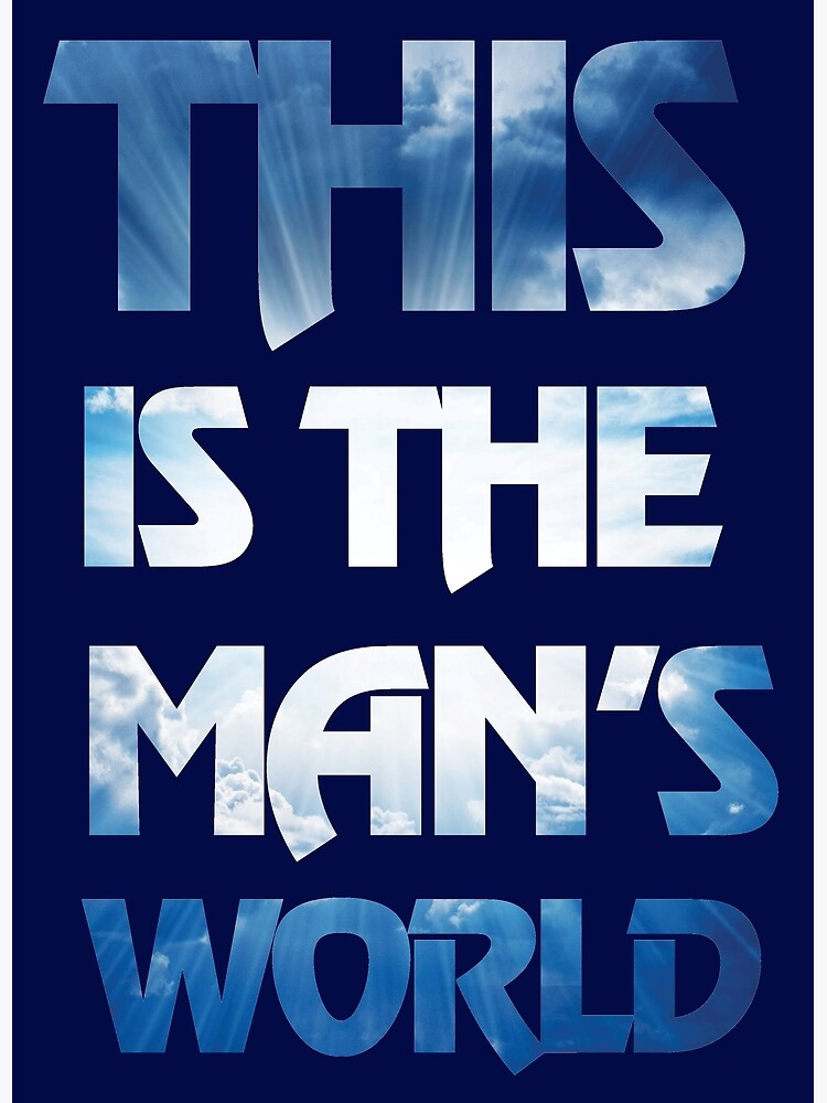 this is a man's world instrumental
