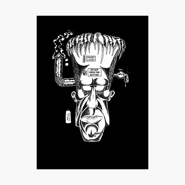 Frankenstein creature Photographic Print