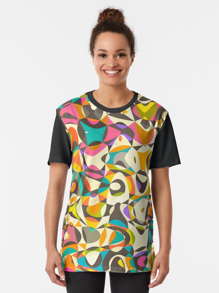 Alternate view of Mod Tumble Graphic T-Shirt