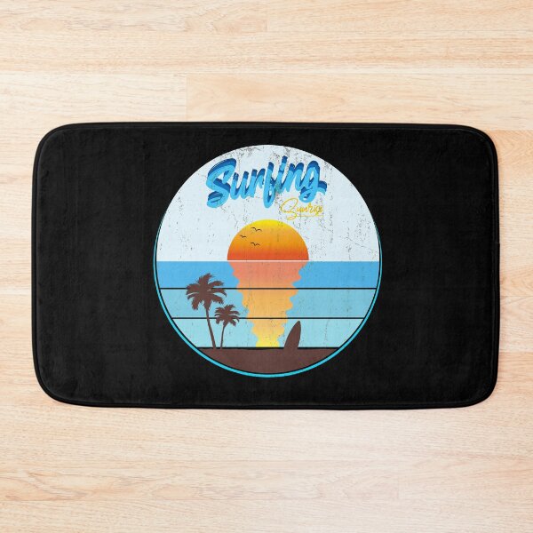 Item preview, Surfing Sunrise, Funny Idea Gift Retro Surfing, surfing lover. designed and sold by JUSTBEELEGANT.