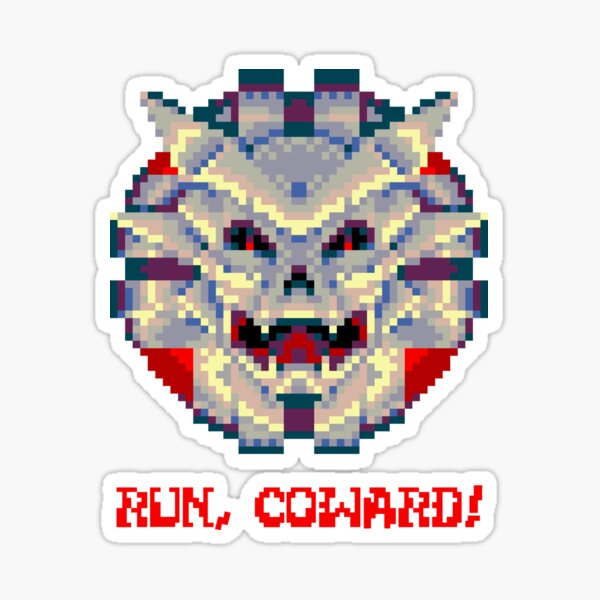 Item preview, Run Coward! designed and sold by Mystalope.