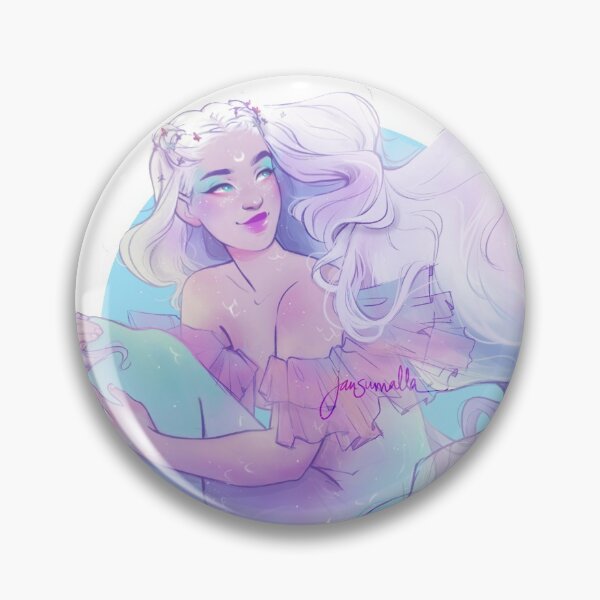 Item preview, Blue mermaid designed and sold by jansumalla.