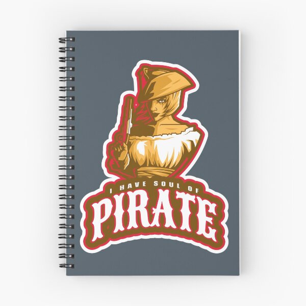 Item preview, The soul of a true pirate! designed and sold by Batartiste.