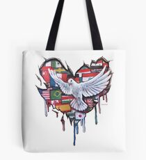 Peace by Jody Steel Tote Bag