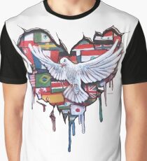 Peace by Jody Steel Graphic T-Shirt