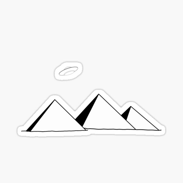 Ancient Wonders - Pyramids Sticker