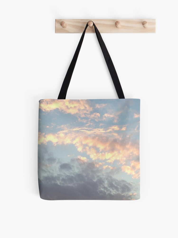 Baby Blue Dreamy Clouds selling Tote Bag