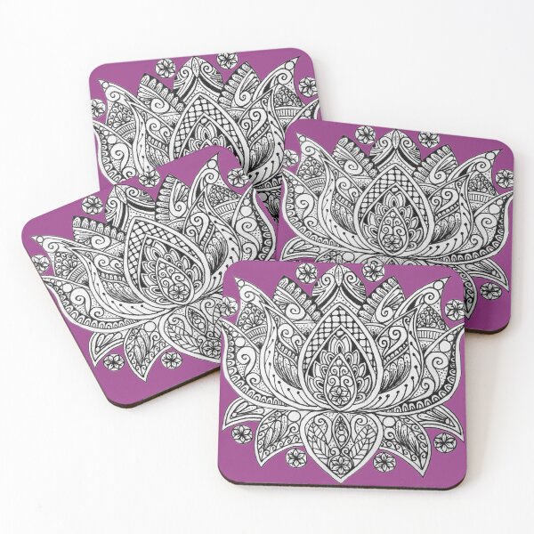 Item preview, Hand drawn mandala- lotus designed and sold by Augras-art.