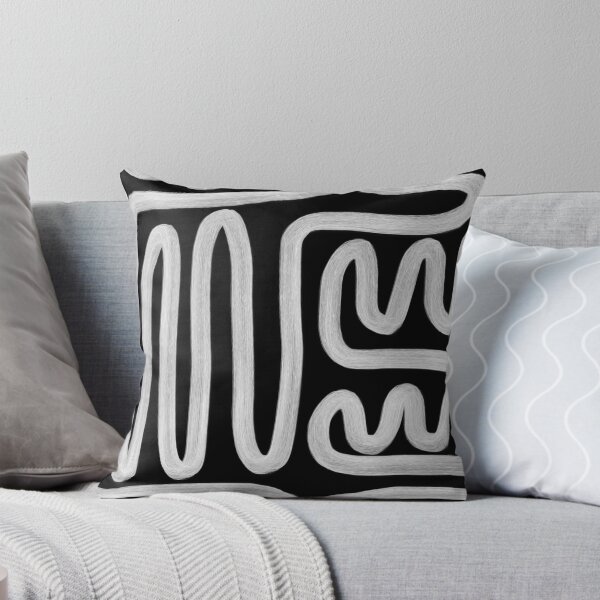 Item preview, Abstract Lines: Black and White  designed and sold by rockchicksuprem.