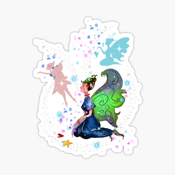 Item preview, Delicia The Decal Fairy™ designed and sold by TeelieTurner.