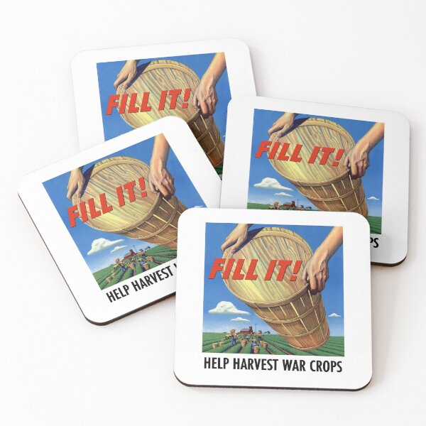 Item preview, Fill It! Help Harvest War Crops designed and sold by warishellstore.