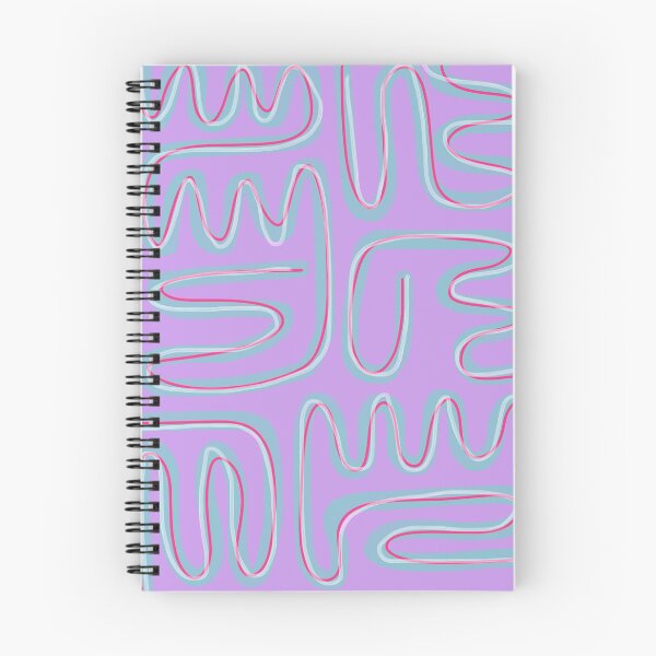 Item preview, Abstract Lines: Lavender, Pink, and Blue  designed and sold by rockchicksuprem.