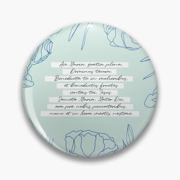 Item preview, Ave Maria, gratia plena... designed and sold by StudioCitrine.