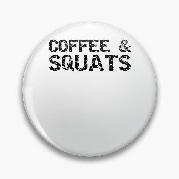 Item preview, Excercise Gift Coffee & Squats Funny Workout Quote designed and sold by TNDesignStudio.