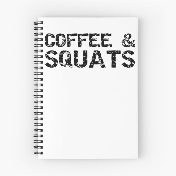 Item preview, Excercise Gift Coffee & Squats Funny Workout Quote designed and sold by TNDesignStudio.