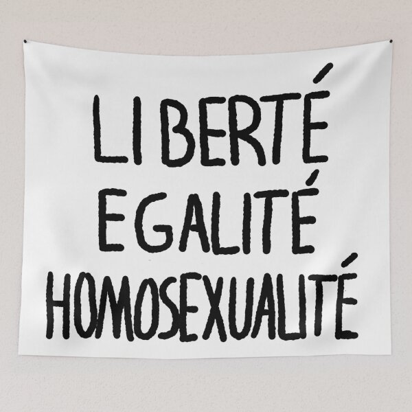 Item preview, Liberté Egalste Homosexualite Homosexual pride gay  designed and sold by Queerhaven.