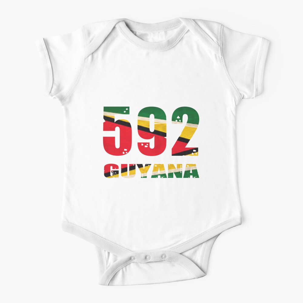 592 Guyana Baby One Piece By Bigerdan Redbubble