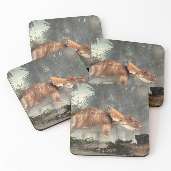 Item preview, Achelousaurus in a Jungle designed and sold by Daniel Eskridge.