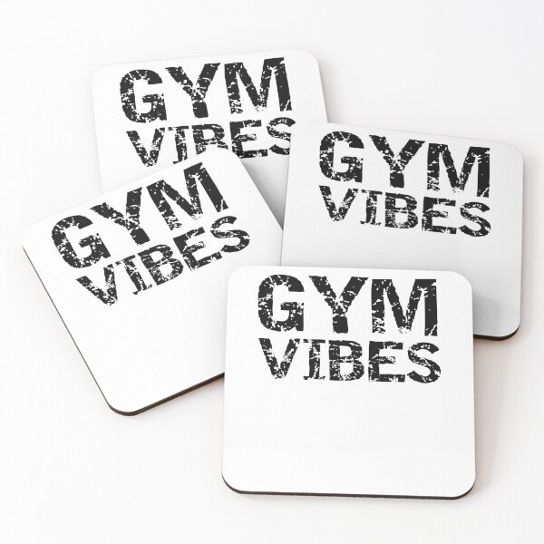 Item preview, Fun Gym Vibes Funny Workout Quote designed and sold by TNDesignStudio.