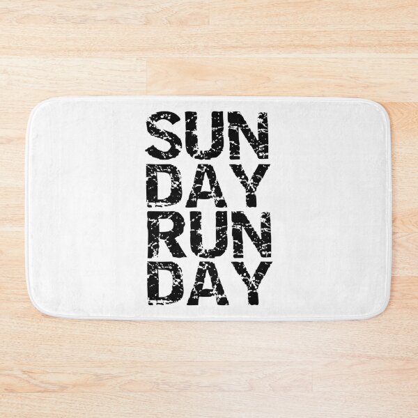 Item preview, Fun Sunday Run Day Funny Workout Quote designed and sold by TNDesignStudio.