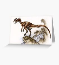 'Crown Dragon' Greeting Card
