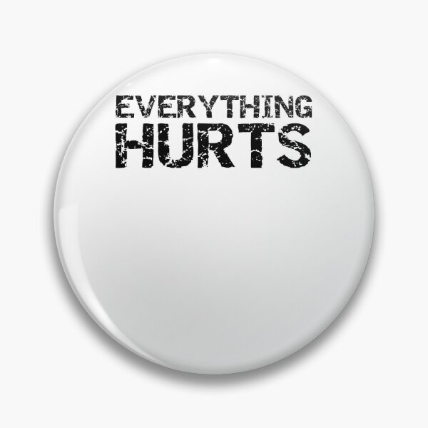 Artikelvorschau, Funny Everything Hurts Funny Workout Quote entworfen und verkauft von TNDesignStudio.