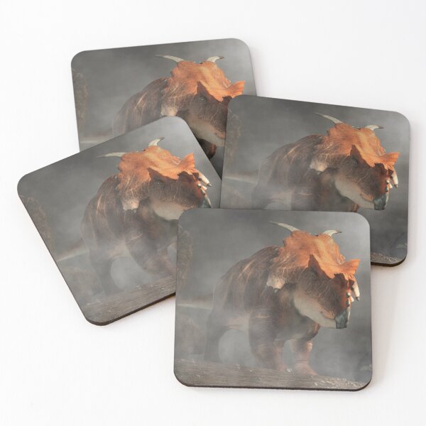 Item preview, Achelousaurus in Fog designed and sold by Daniel Eskridge.