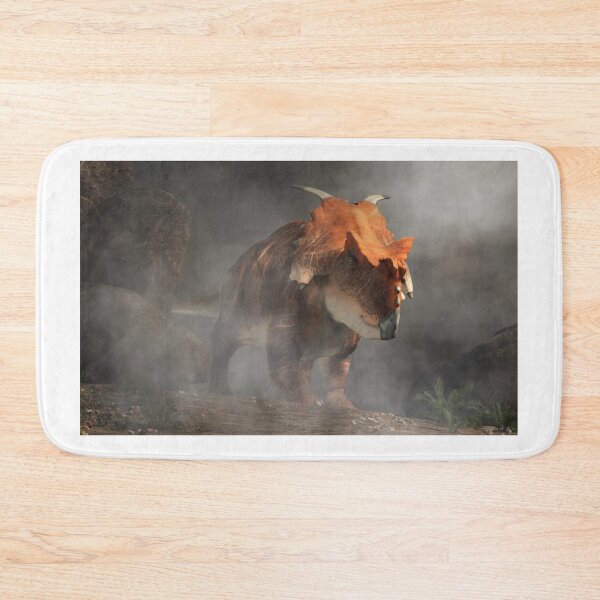 Item preview, Achelousaurus in Fog designed and sold by Daniel Eskridge.