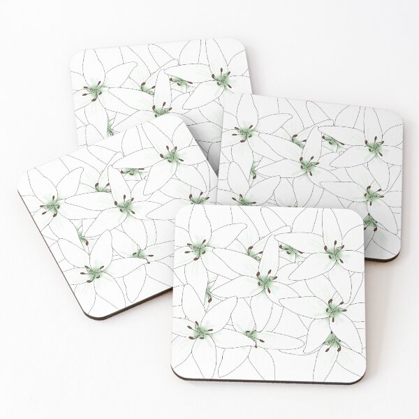 Item preview, white lily designed and sold by eccentrics.