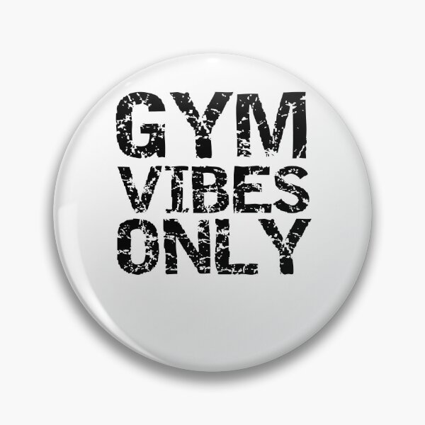 Item preview, Funny Gym Vibes Only Funny Workout Quote designed and sold by TNDesignStudio.