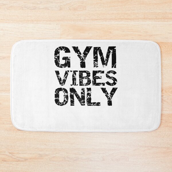 Artikelvorschau, Funny Gym Vibes Only Funny Workout Quote entworfen und verkauft von TNDesignStudio.
