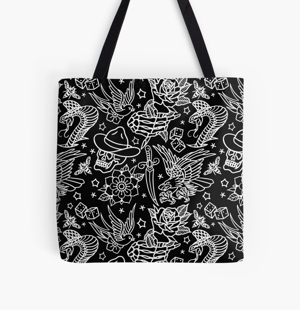 American Traditional Tattoo Flash Print  iPhone Case