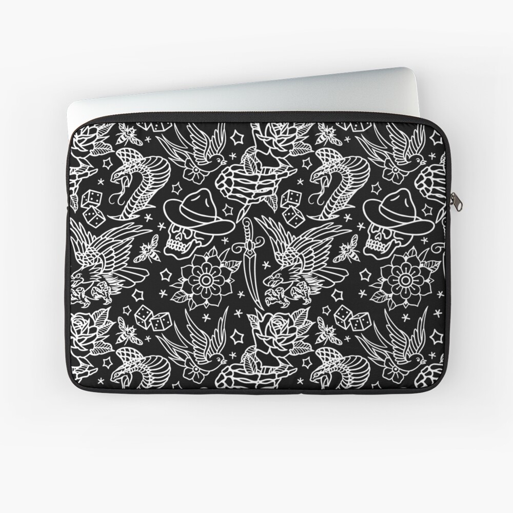 American Traditional Tattoo Flash Print  iPhone Case