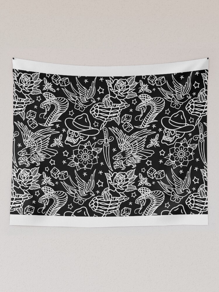 Tattoo best sale flash tapestry