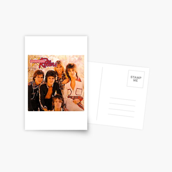 Bay City Rollers Postcard
