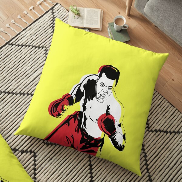 Muhammad Ali Floor Pillow