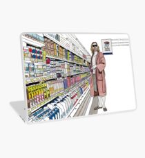 Jeffrey Lebowski and Milk. AKA, the Dude. Laptop Skin