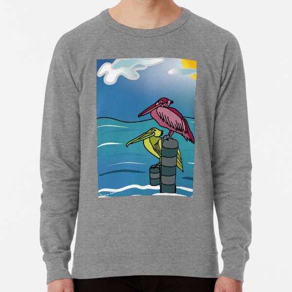 Back from fishing Lightweight Sweatshirt