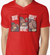 This is How A Burger Is Supposed to be... Men's V-Neck T-Shirt