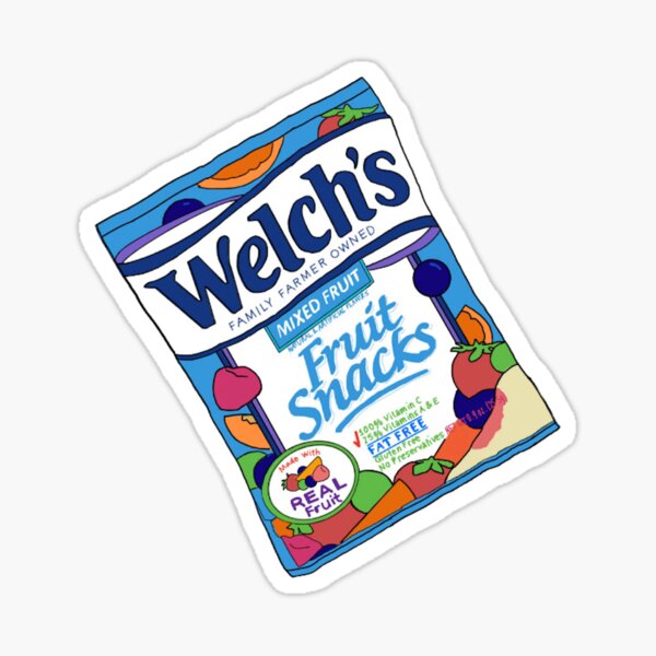 Welch's Fruit Snacks Sticker