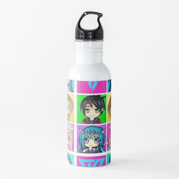 Funneh and the Krew - Anime Style Throw Blanket Water Bottle