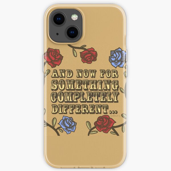 Monty Python’s Flying Circus Quote Illustration iPhone Soft Case
