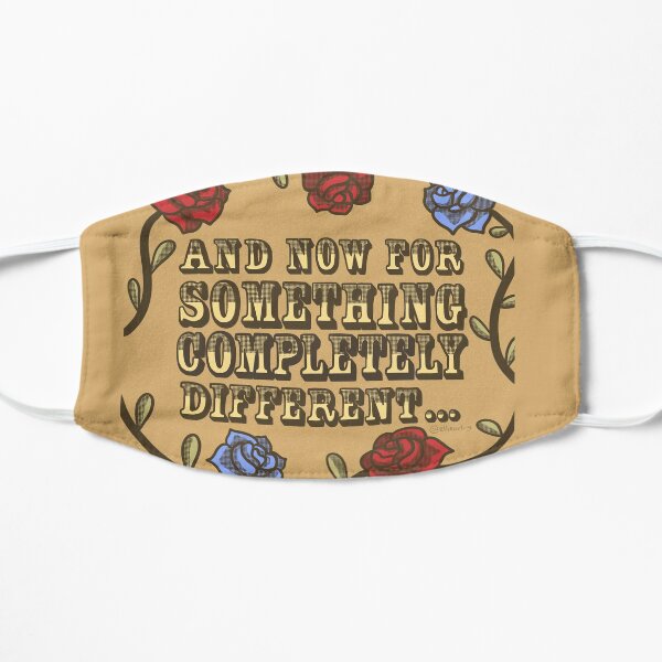 Monty Python’s Flying Circus Quote Illustration Flat Mask