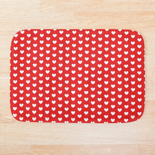 Item preview, Cute Red and White Heart Polka Dot Pattern designed and sold by PrintAngels.