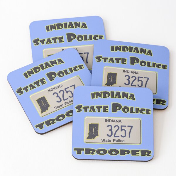 Item preview, Indiana State Police designed and sold by Lawrence Baird.