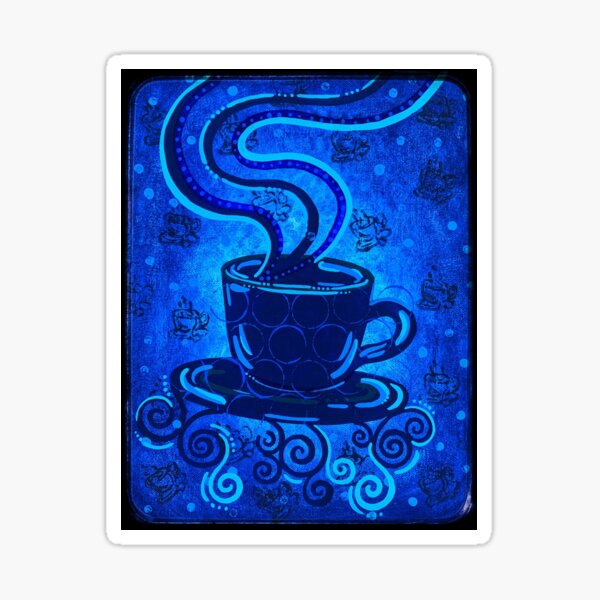 Item preview, Iced Coffee designed and sold by theclevercorvid.