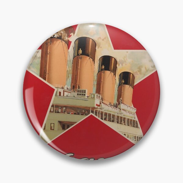 Item preview, Southampton Cherbourg New York vintage travel poster designed and sold by stickart-marek.